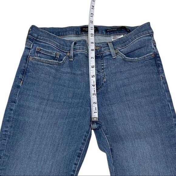 Banana Republic Blue Mid-Rise Skinny Jeans Size 26 - Picture 6 of 8